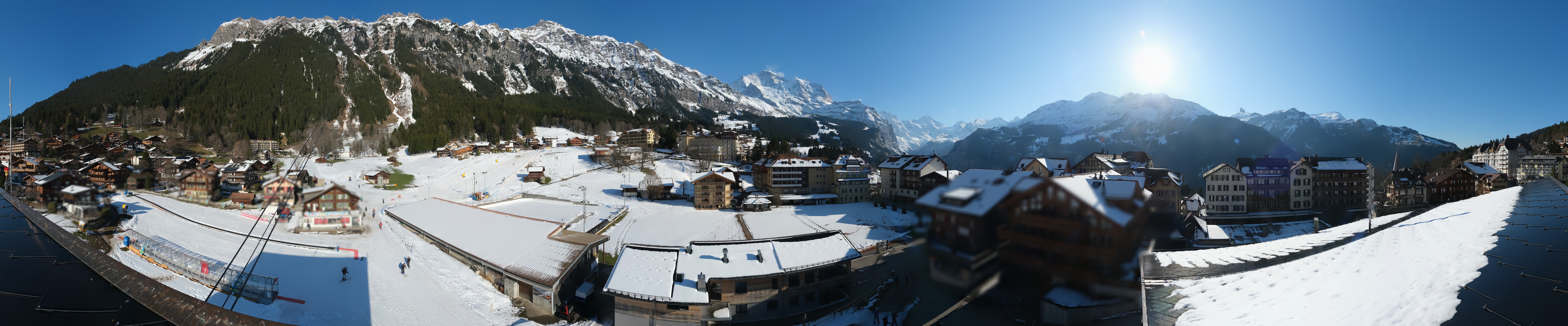 Archiv Foto Webcam Dorf Wengen
