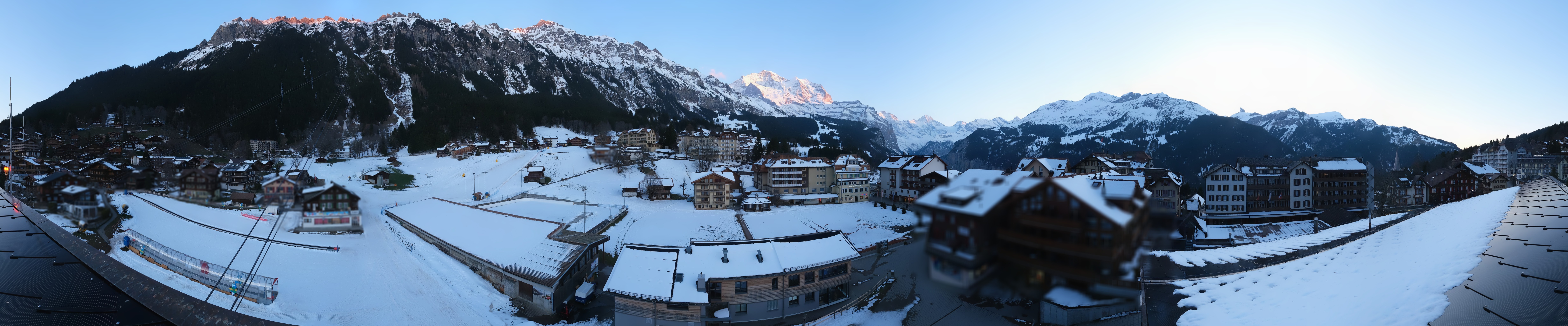 Archiv Foto Webcam Dorf Wengen