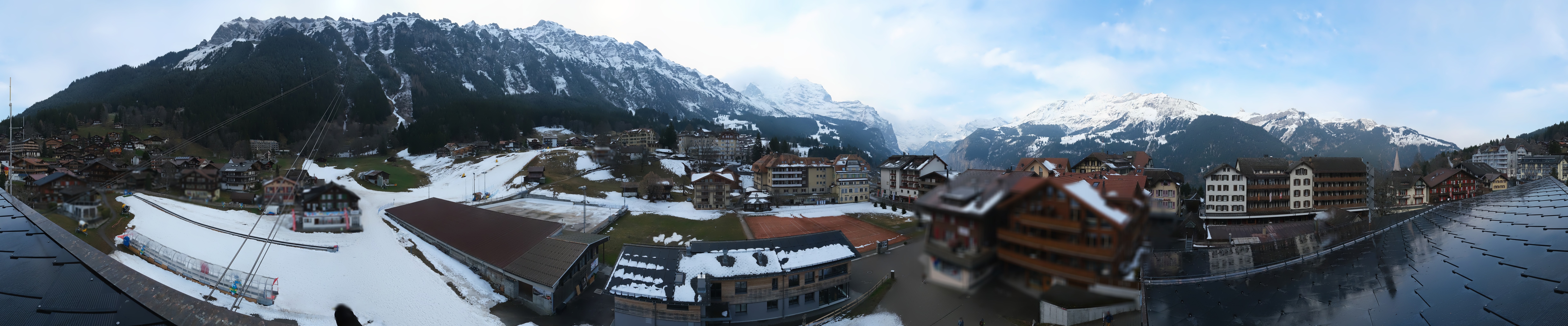Archiv Foto Webcam Dorf Wengen