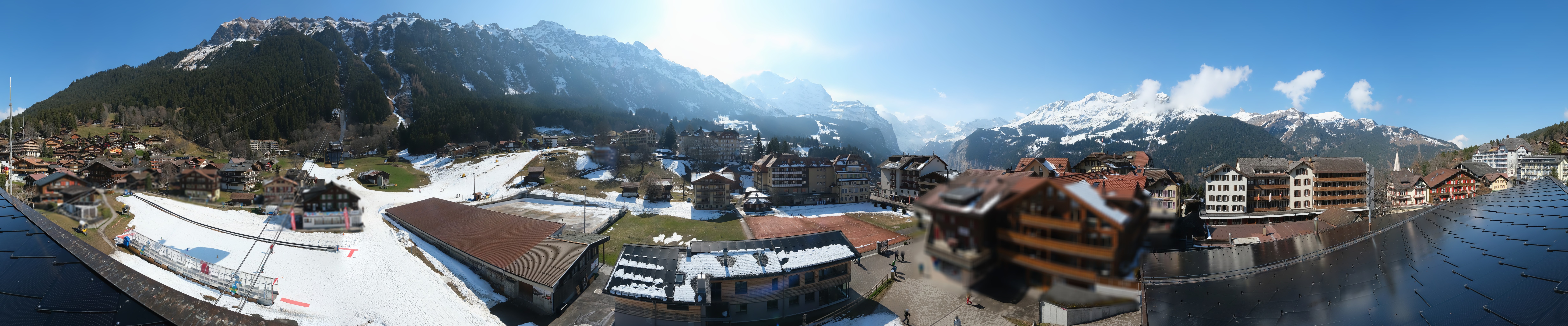 Archiv Foto Webcam Dorf Wengen