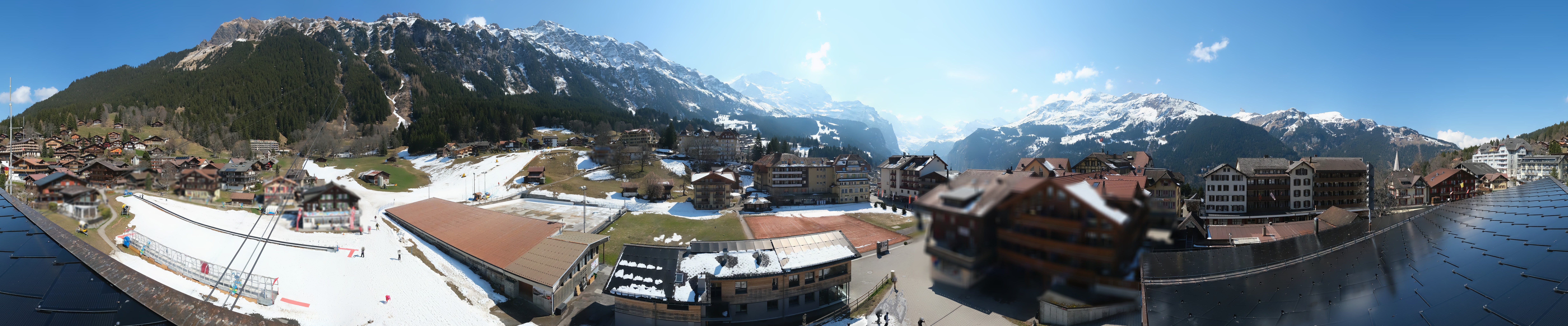 Archiv Foto Webcam Dorf Wengen