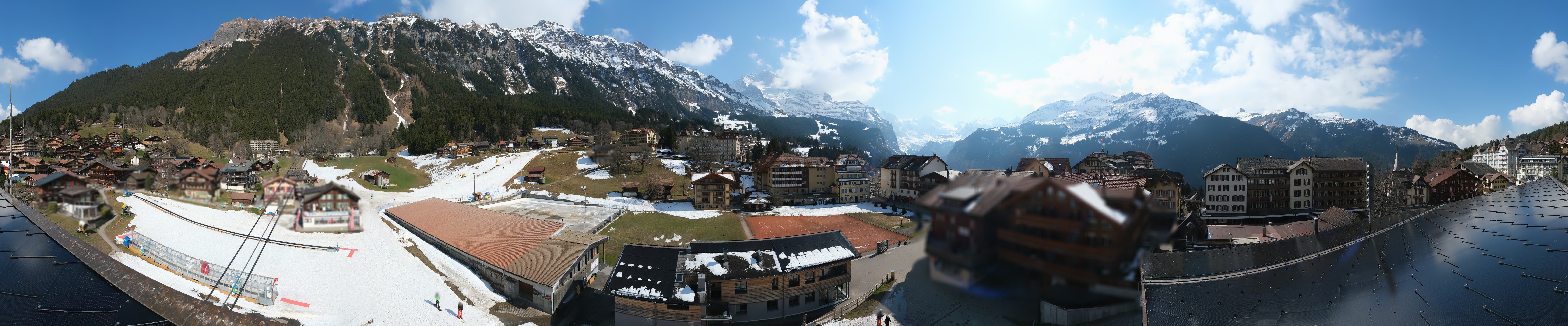 Archiv Foto Webcam Dorf Wengen