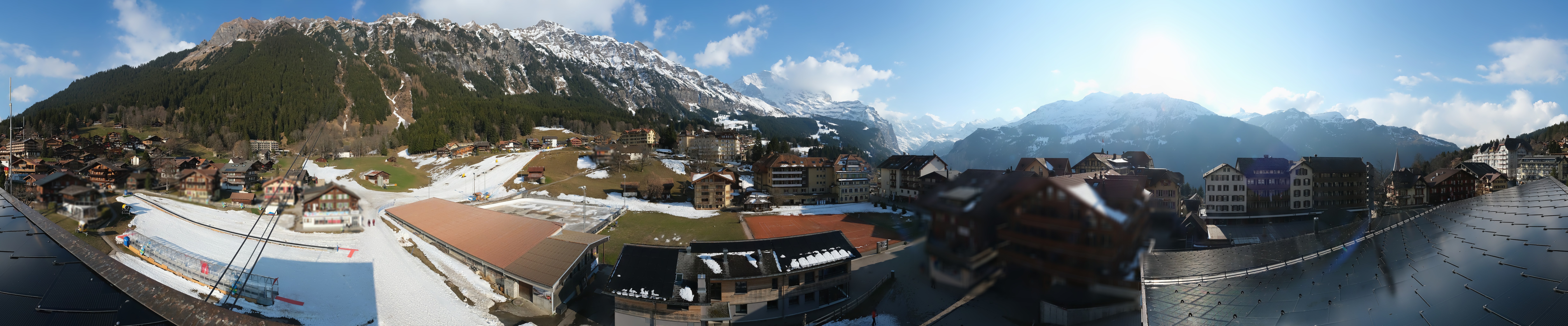 Archiv Foto Webcam Dorf Wengen