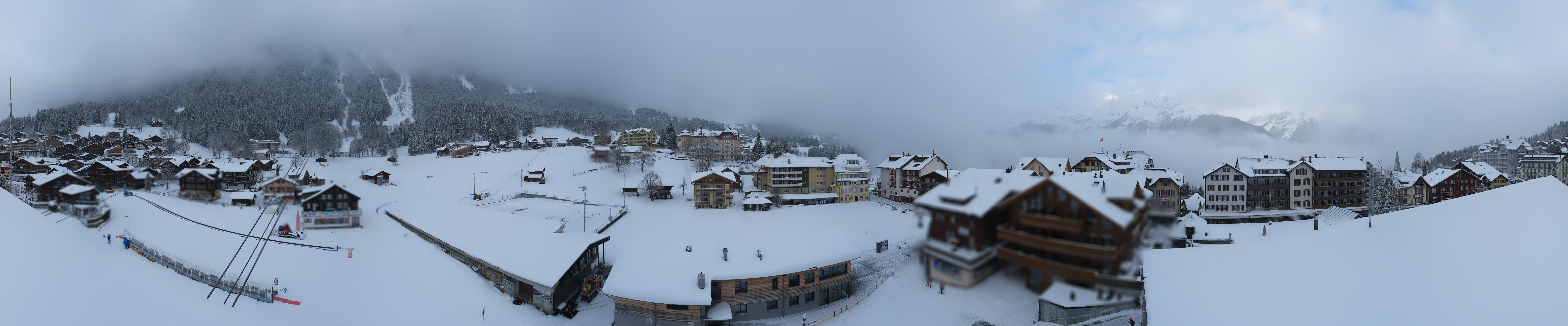 Archiv Foto Webcam Dorf Wengen