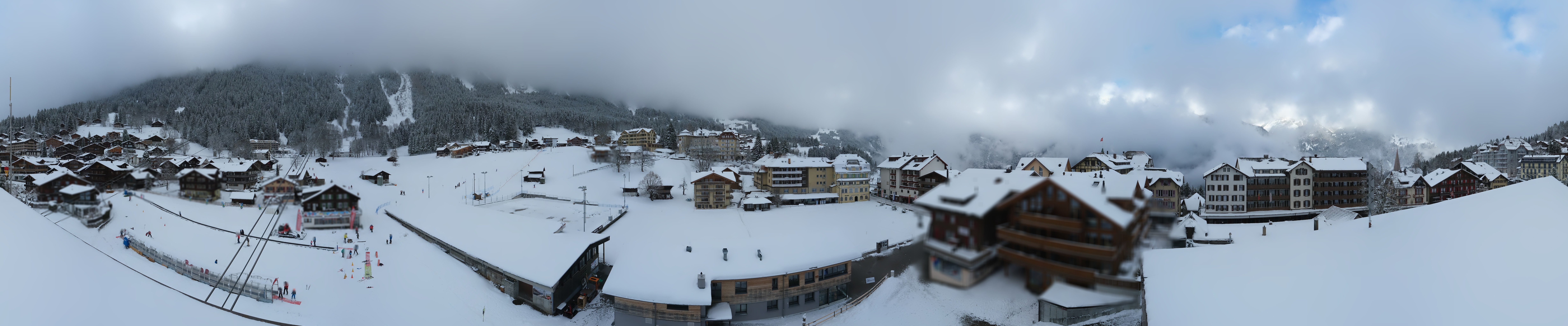 Archiv Foto Webcam Dorf Wengen