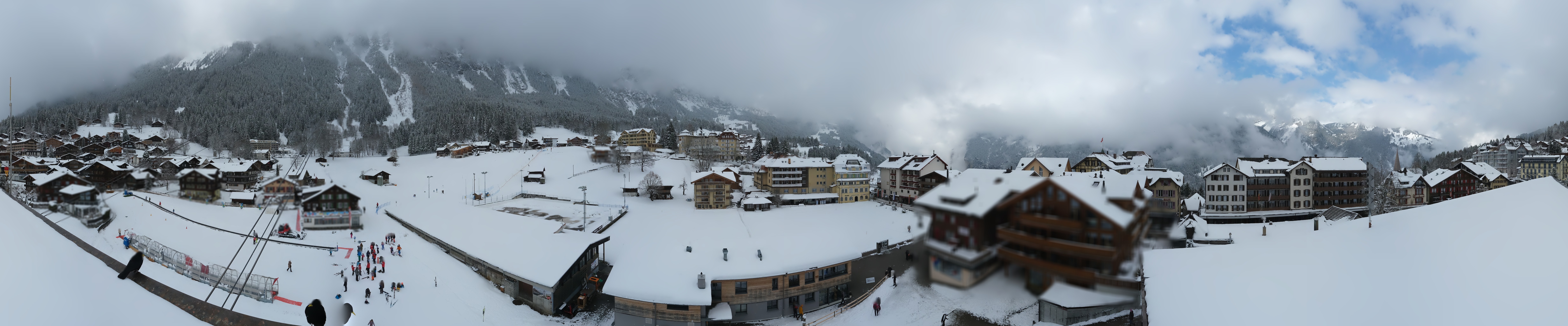 Archiv Foto Webcam Dorf Wengen