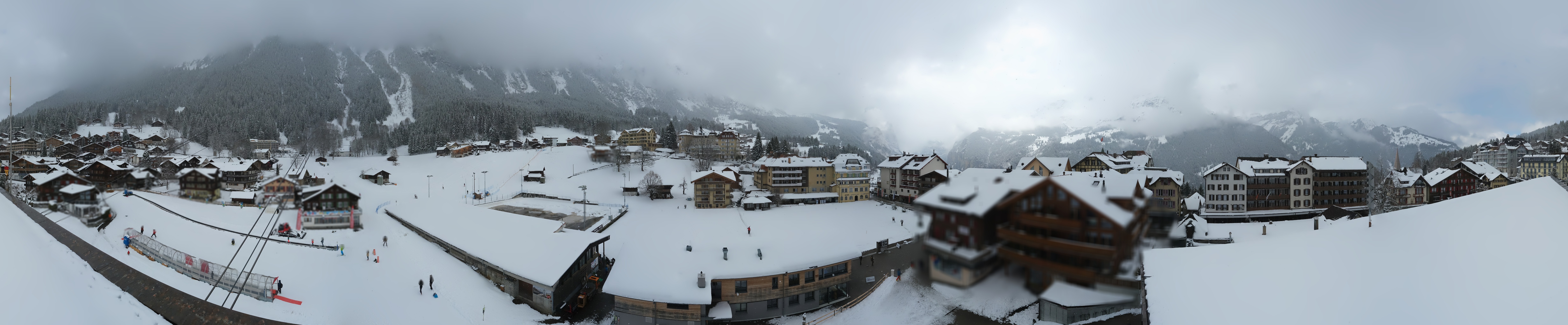 Archiv Foto Webcam Dorf Wengen