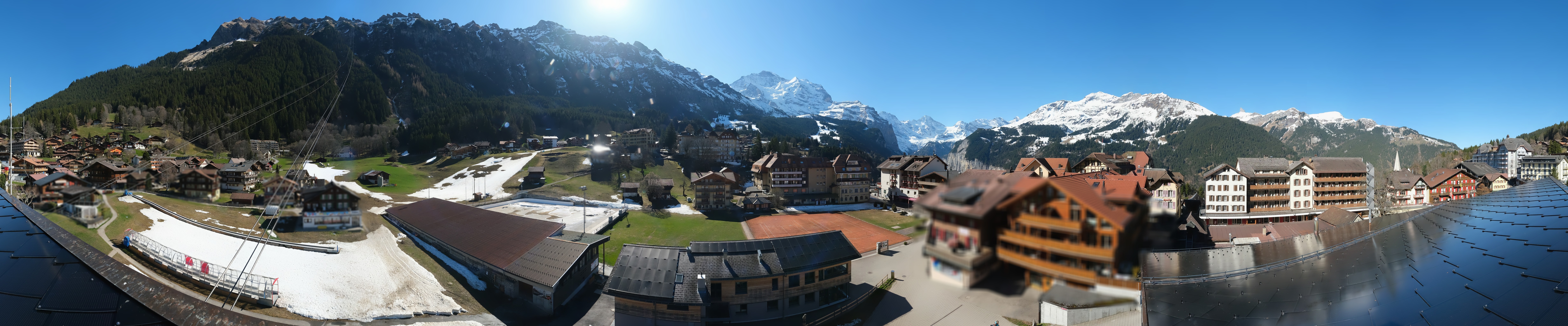 Archiv Foto Webcam Dorf Wengen