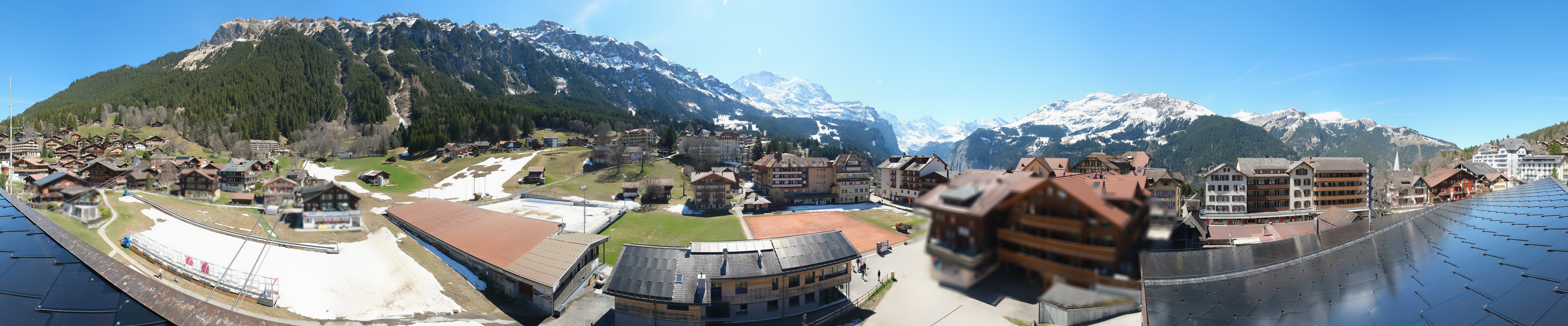 Archiv Foto Webcam Dorf Wengen
