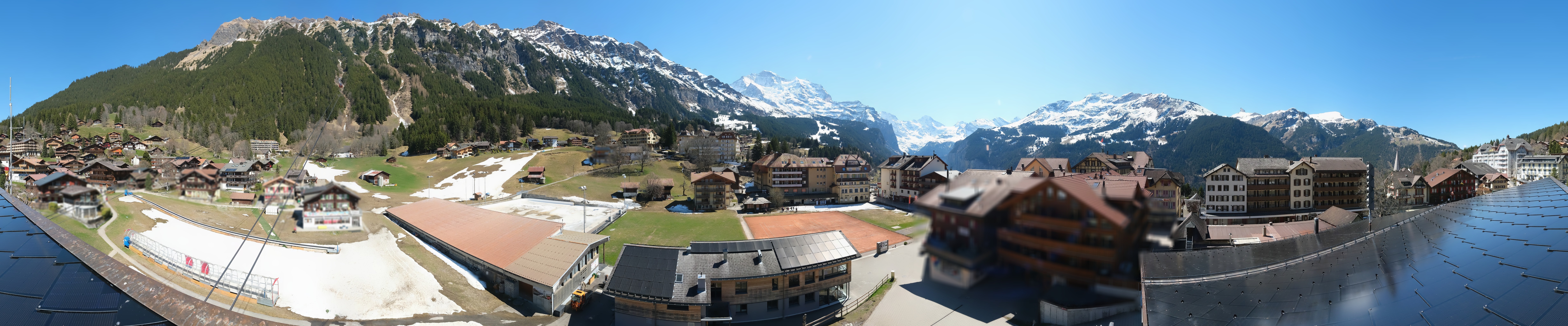 Archiv Foto Webcam Dorf Wengen