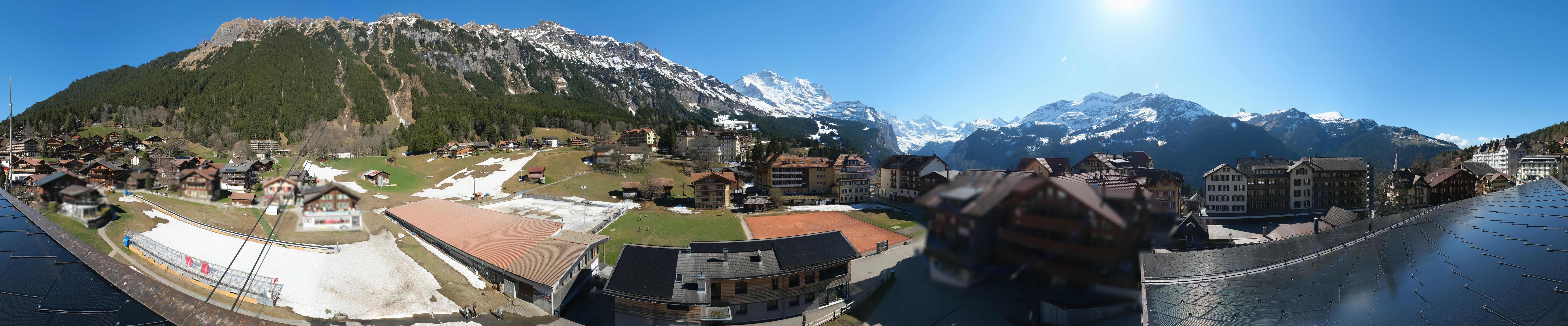 Archiv Foto Webcam Dorf Wengen