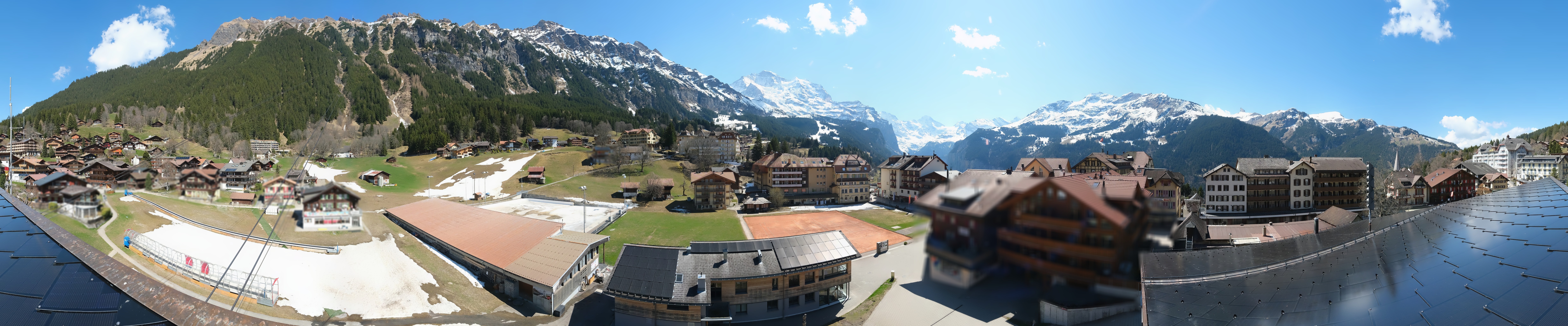 Archiv Foto Webcam Dorf Wengen