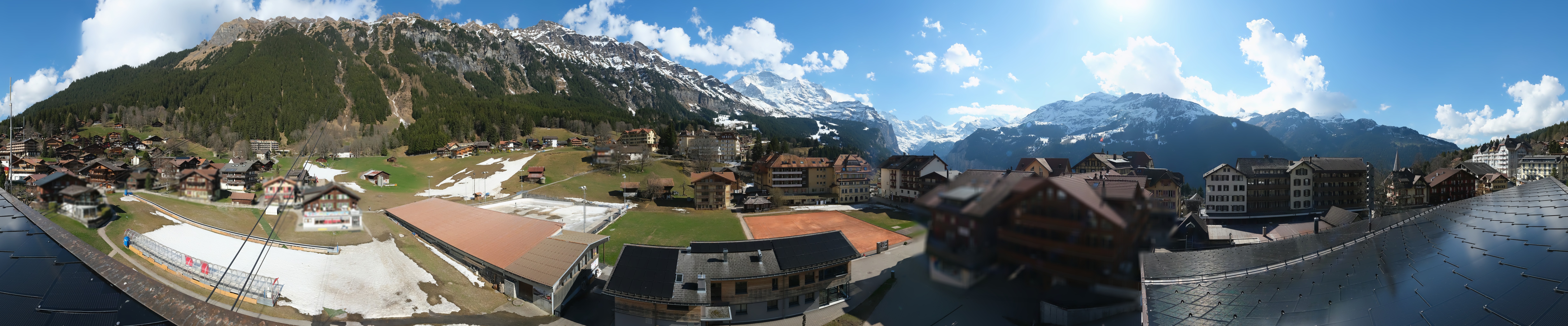 Archiv Foto Webcam Dorf Wengen