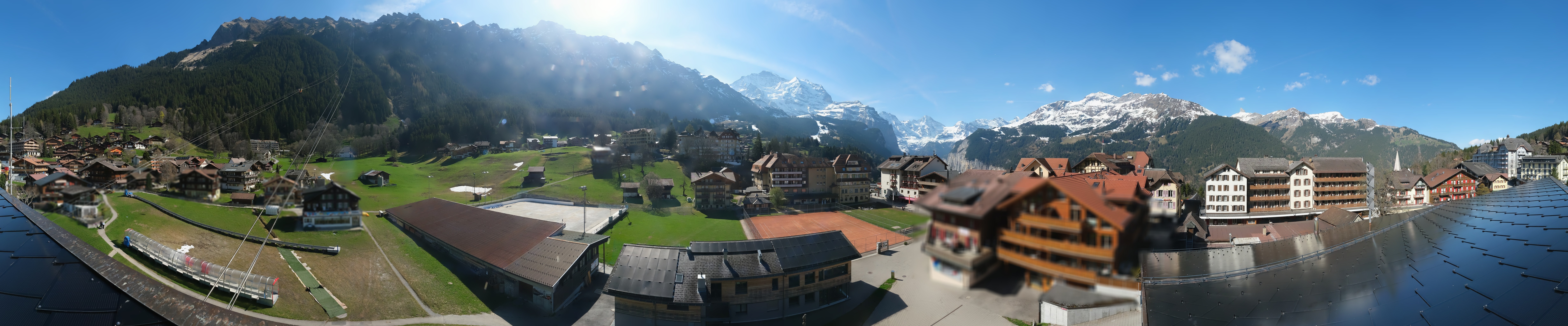 Archiv Foto Webcam Dorf Wengen