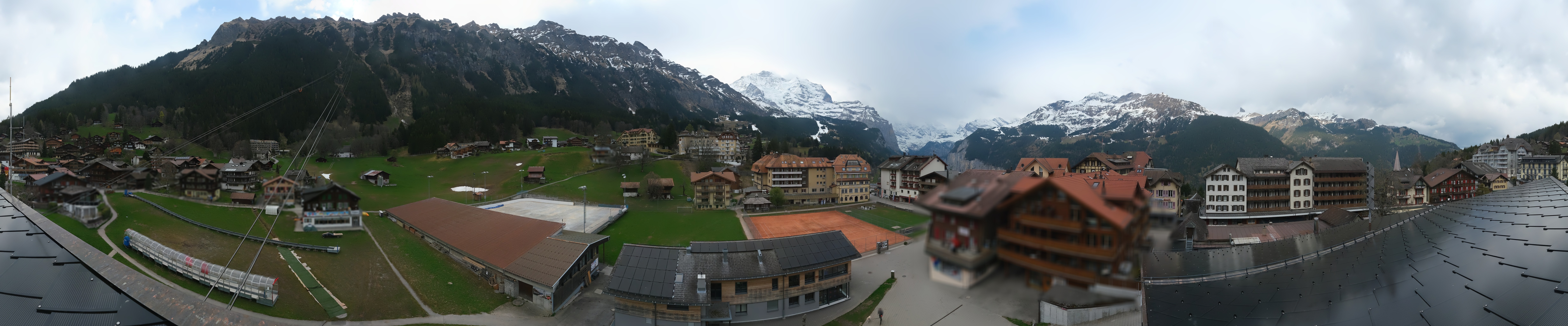 Archiv Foto Webcam Dorf Wengen