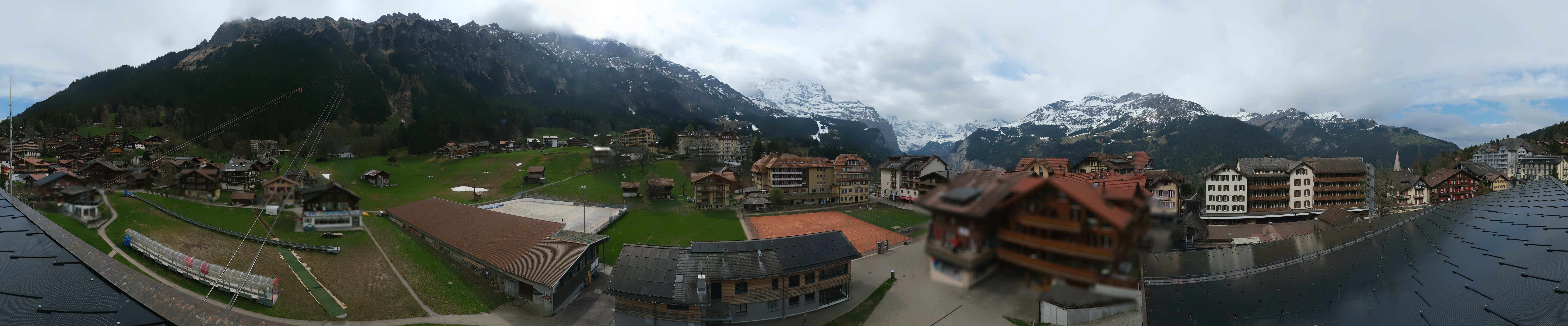 Archiv Foto Webcam Dorf Wengen
