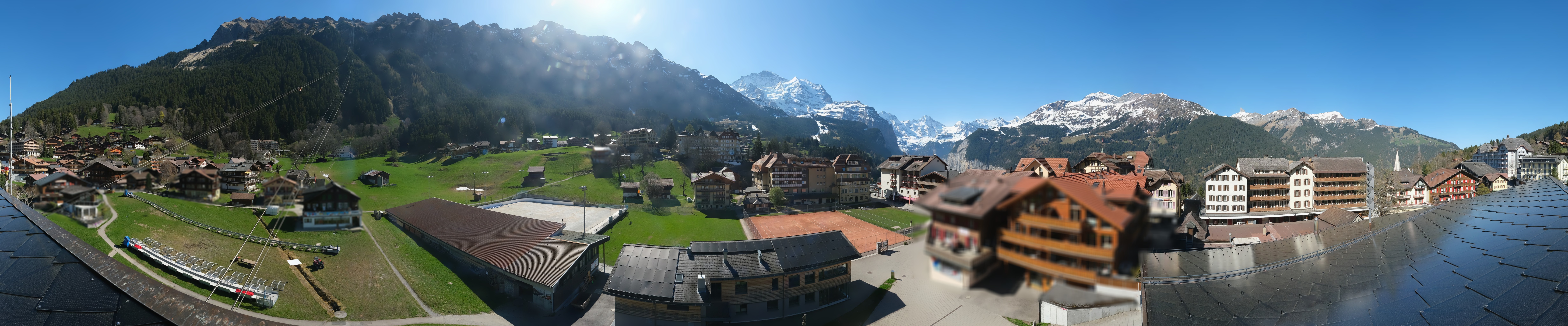 Archiv Foto Webcam Dorf Wengen