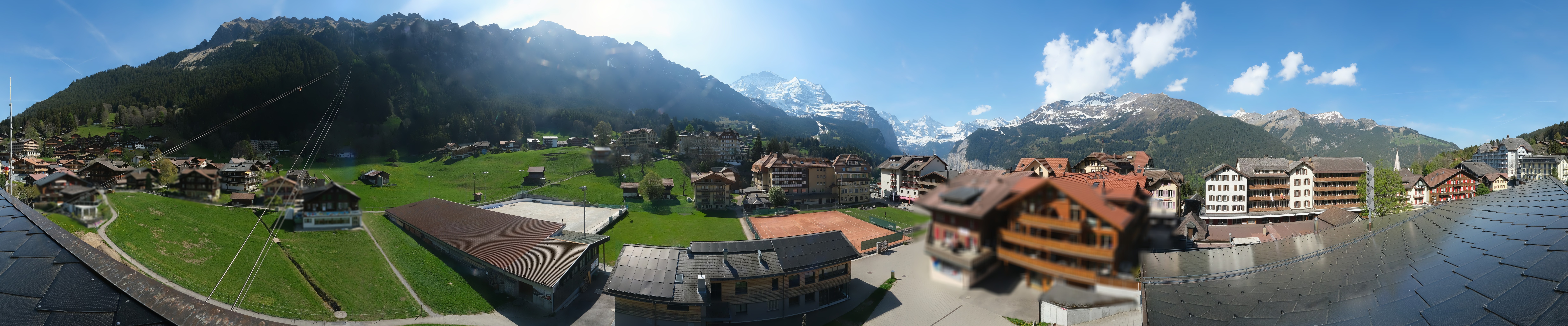Archiv Foto Webcam Dorf Wengen