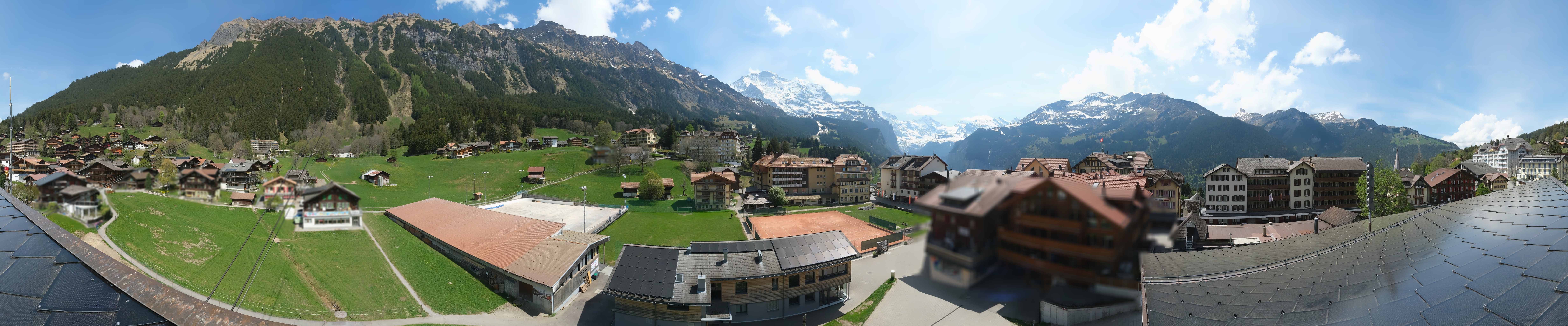 Archiv Foto Webcam Dorf Wengen