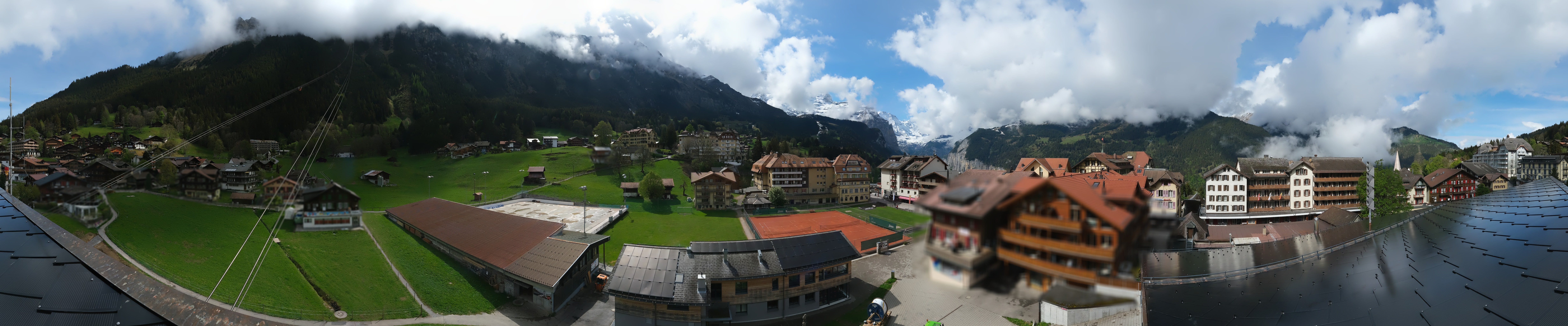 Archiv Foto Webcam Dorf Wengen