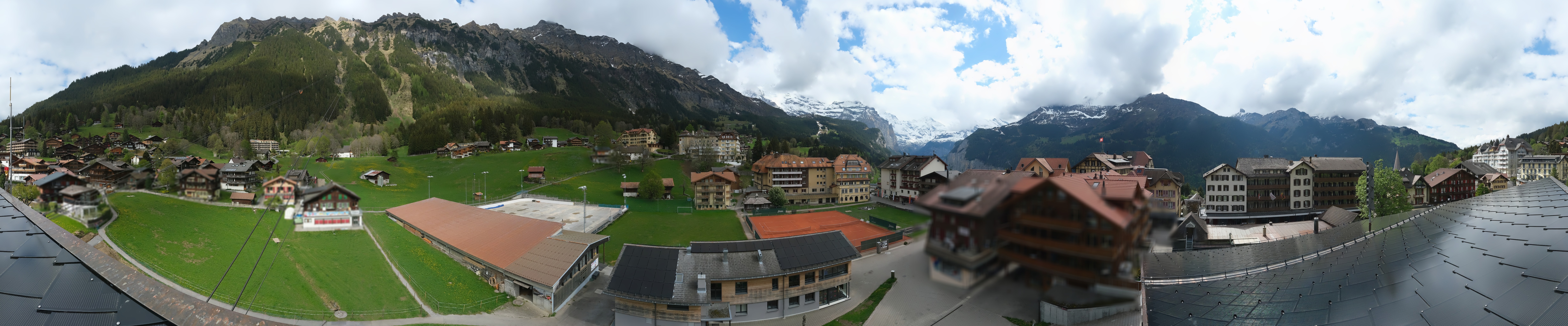 Archiv Foto Webcam Dorf Wengen