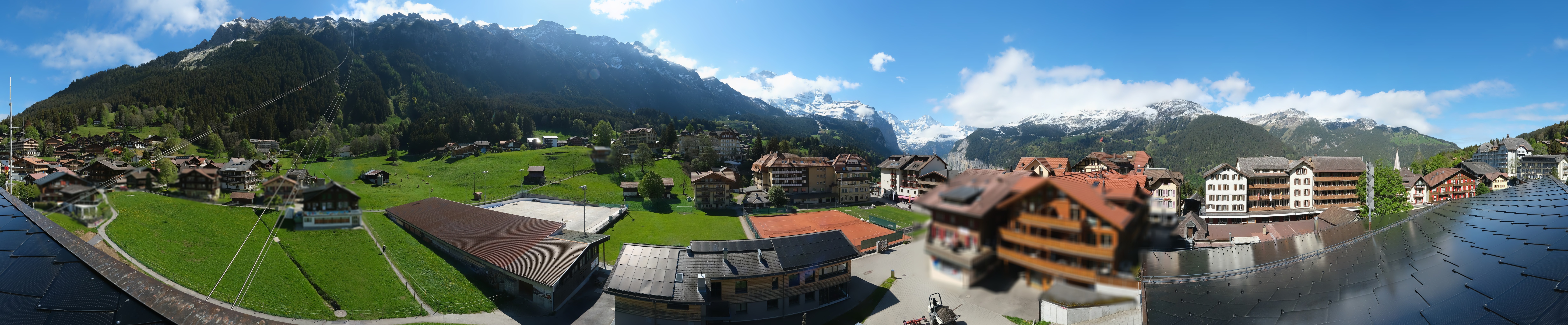 Archiv Foto Webcam Dorf Wengen