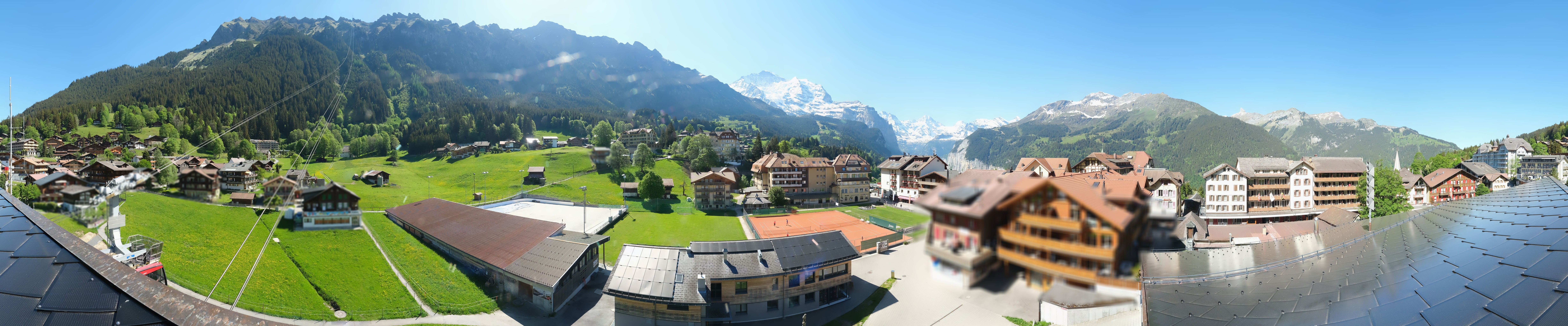 Archiv Foto Webcam Dorf Wengen