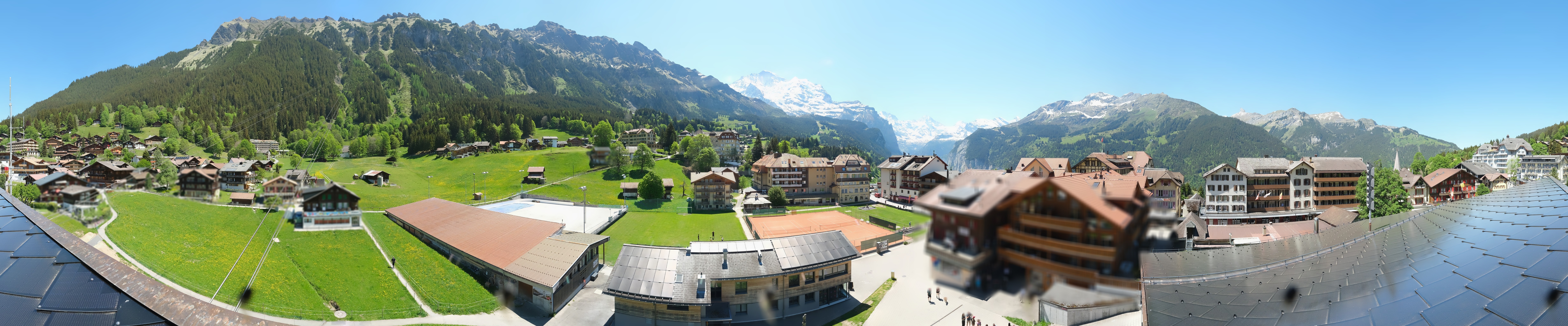 Archiv Foto Webcam Dorf Wengen