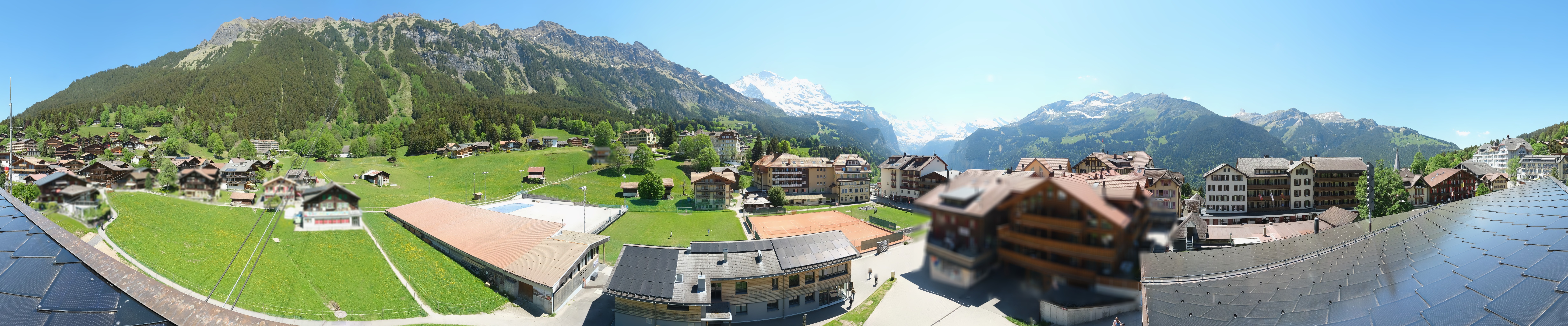 Archiv Foto Webcam Dorf Wengen