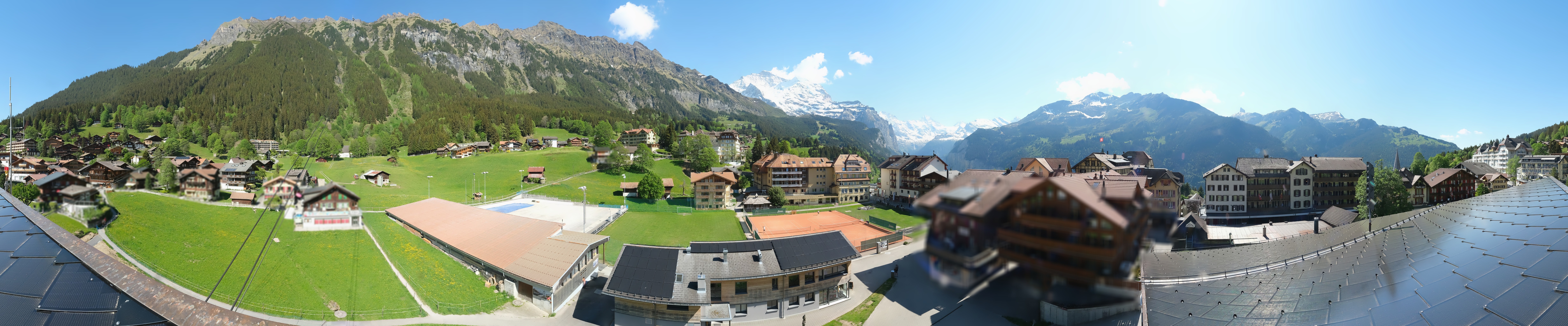 Archiv Foto Webcam Dorf Wengen