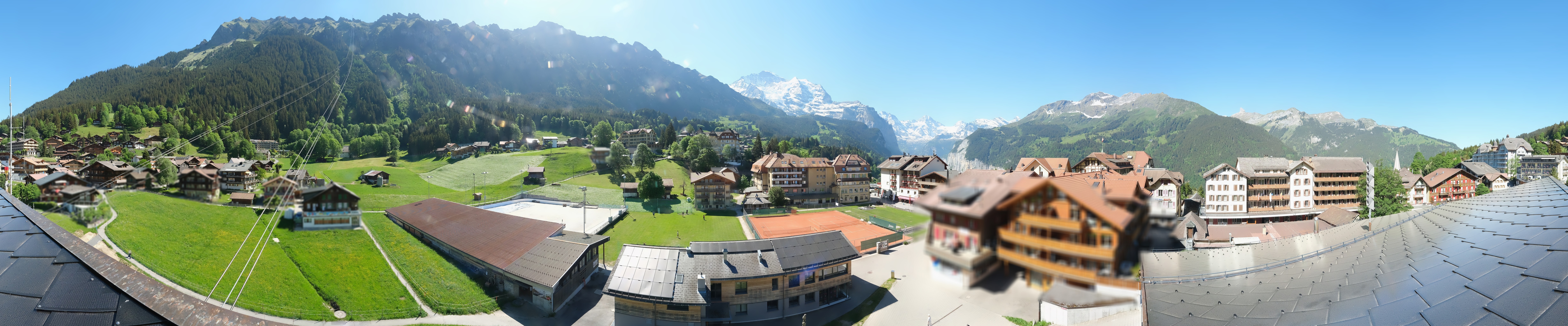 Archiv Foto Webcam Dorf Wengen