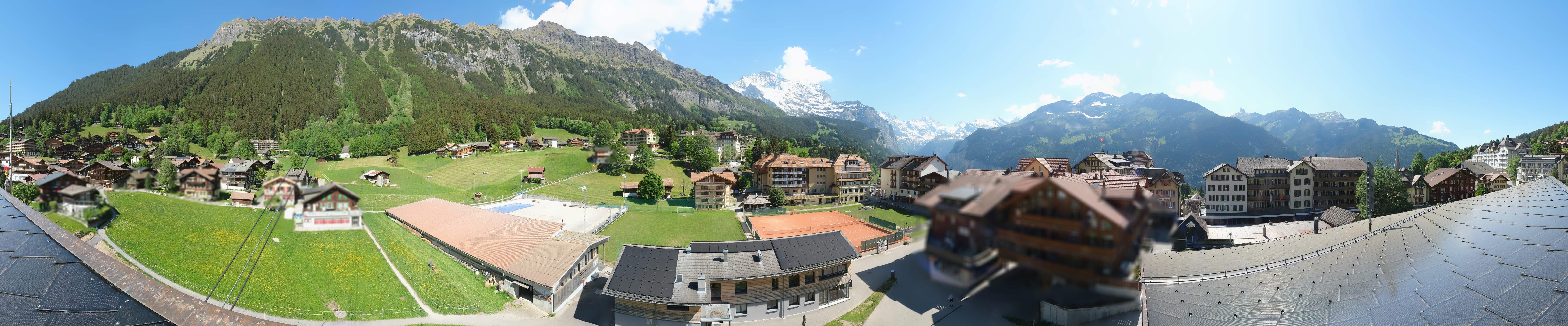 Archiv Foto Webcam Dorf Wengen