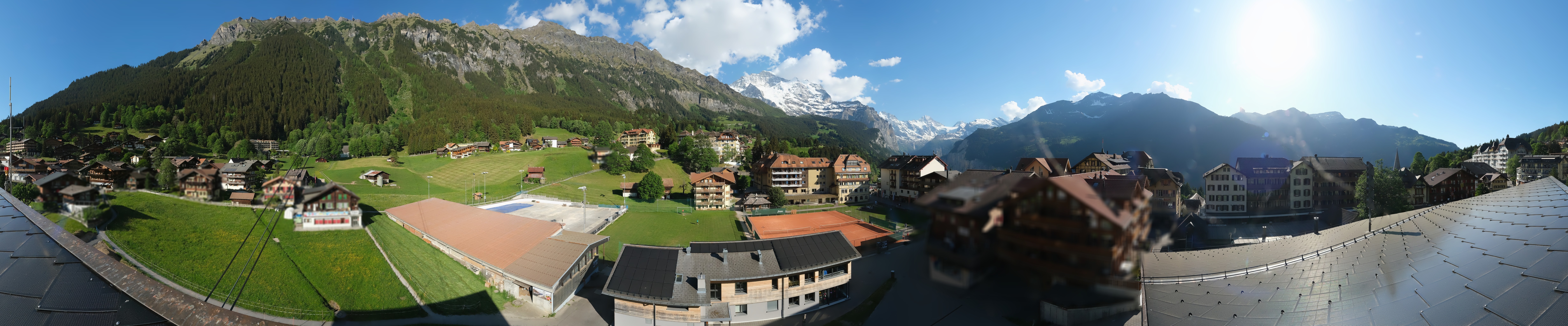 Archiv Foto Webcam Dorf Wengen
