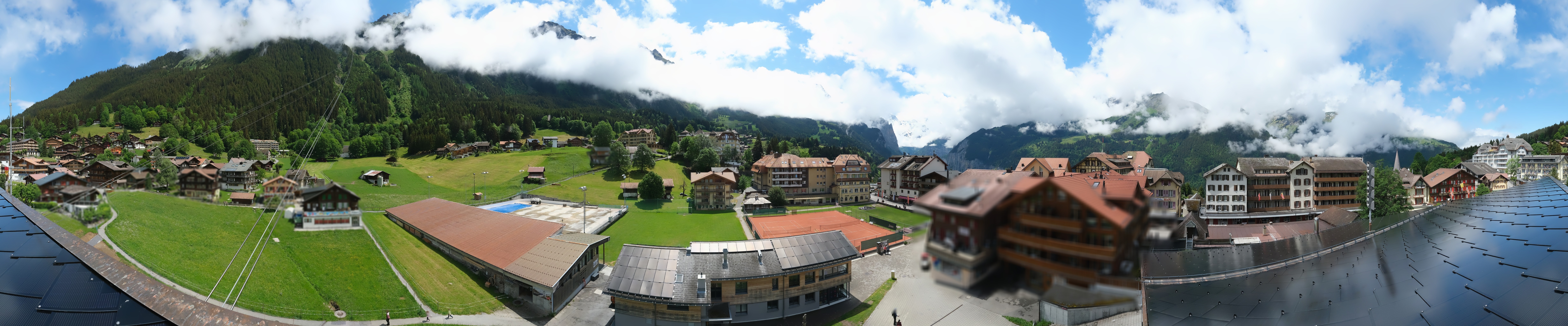 Archiv Foto Webcam Dorf Wengen
