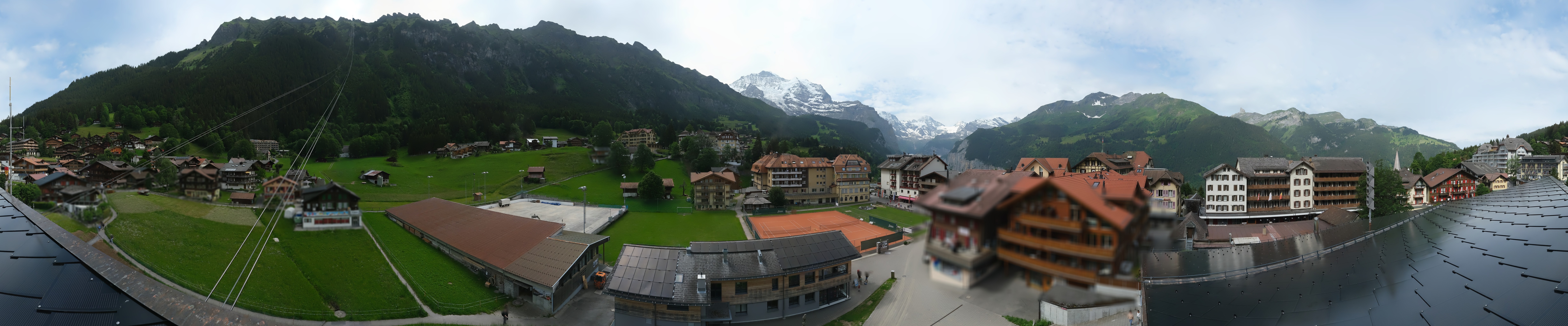 Archiv Foto Webcam Dorf Wengen