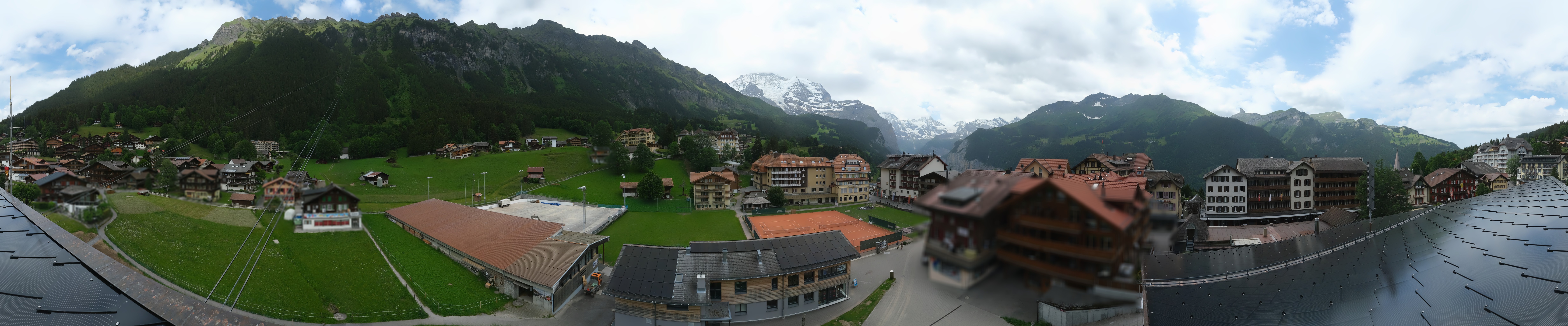 Archiv Foto Webcam Dorf Wengen