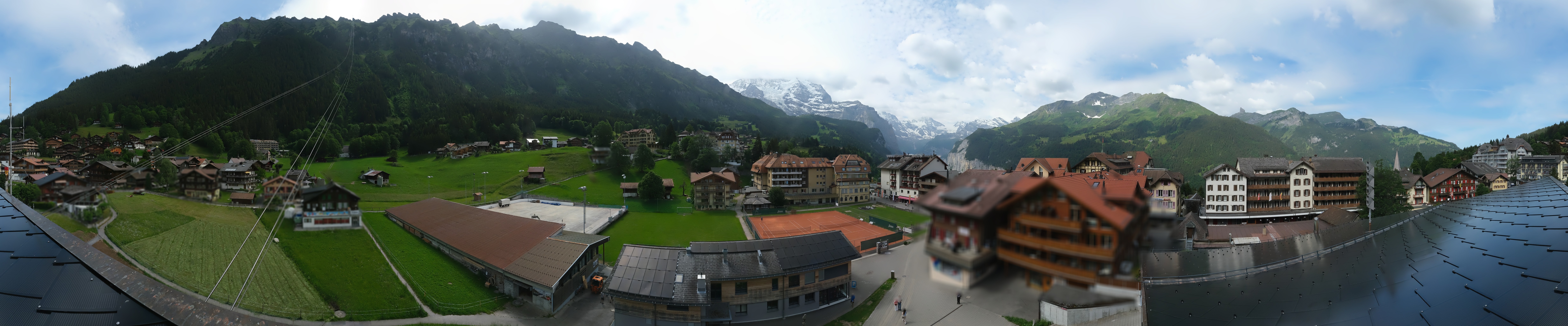 Archiv Foto Webcam Dorf Wengen