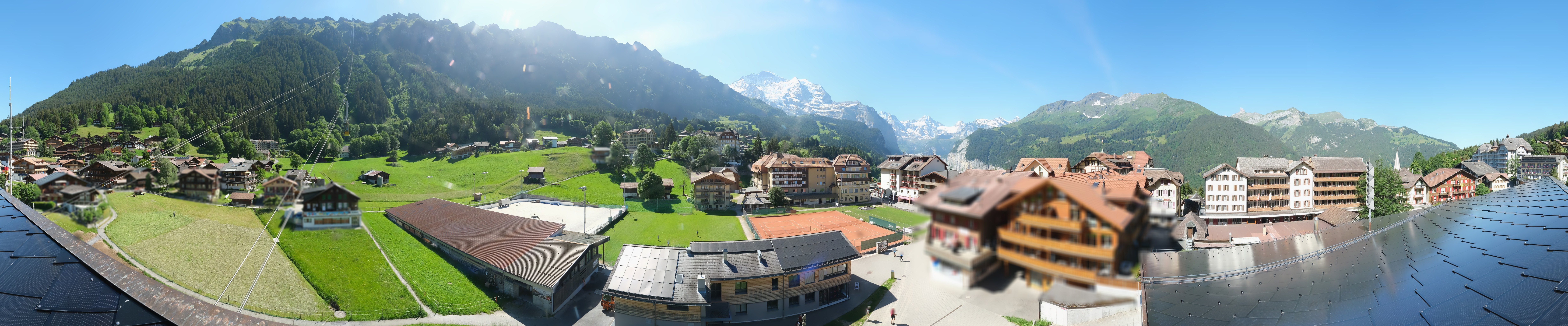 Archiv Foto Webcam Dorf Wengen