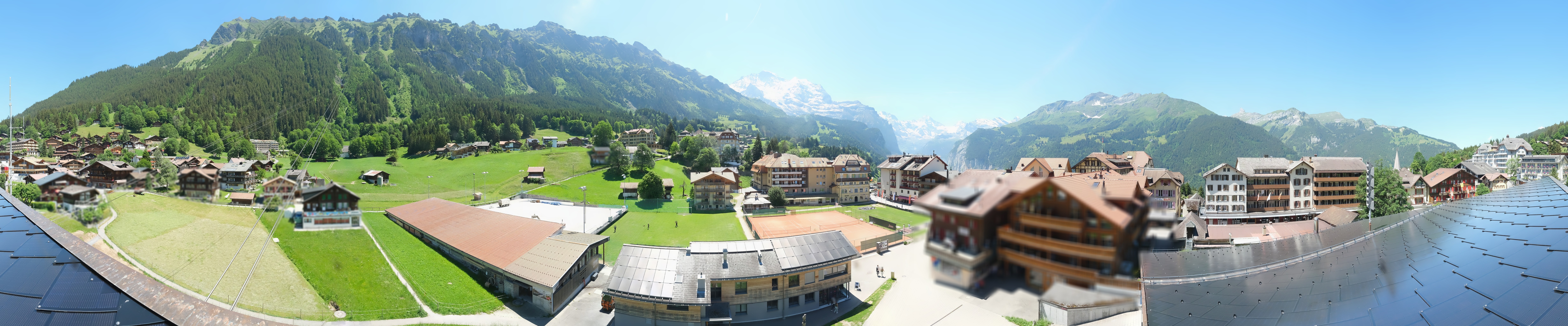 Archiv Foto Webcam Dorf Wengen