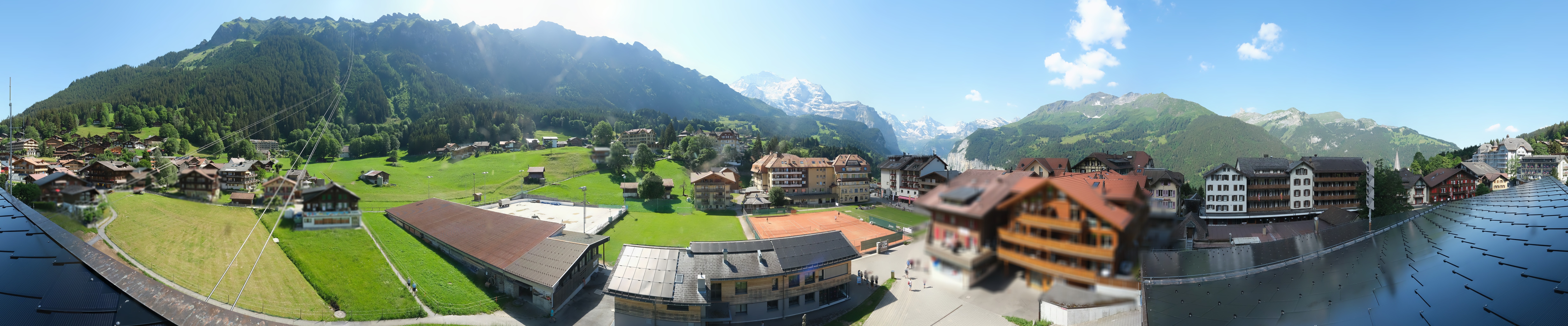 Archiv Foto Webcam Dorf Wengen