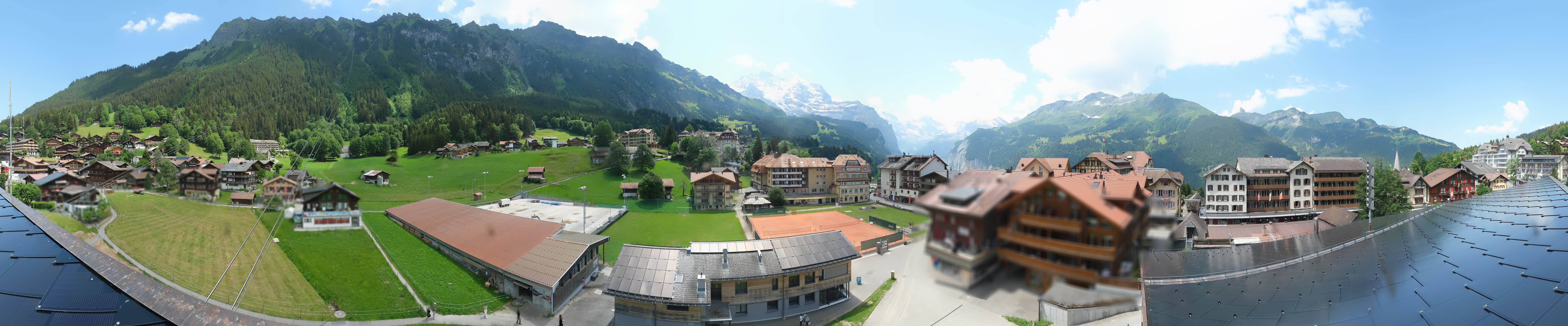 Archiv Foto Webcam Dorf Wengen