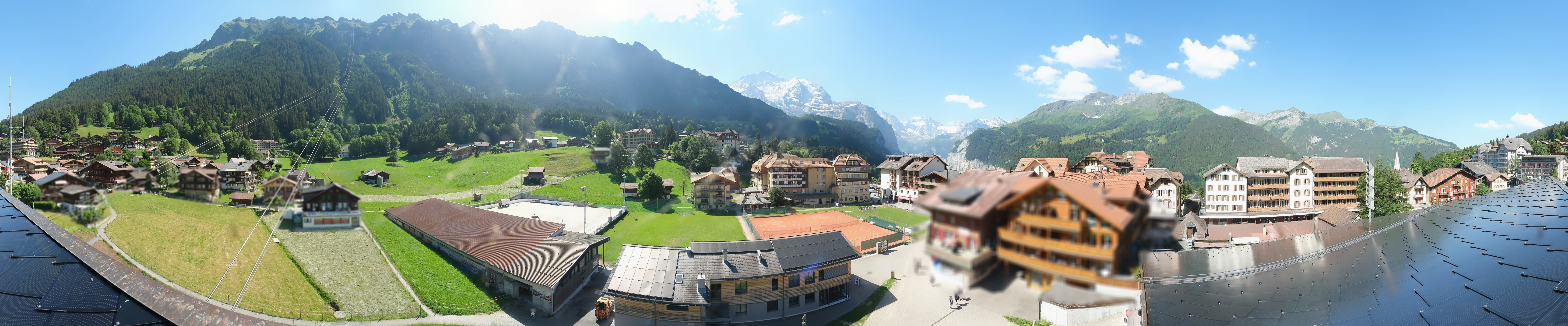Archiv Foto Webcam Dorf Wengen