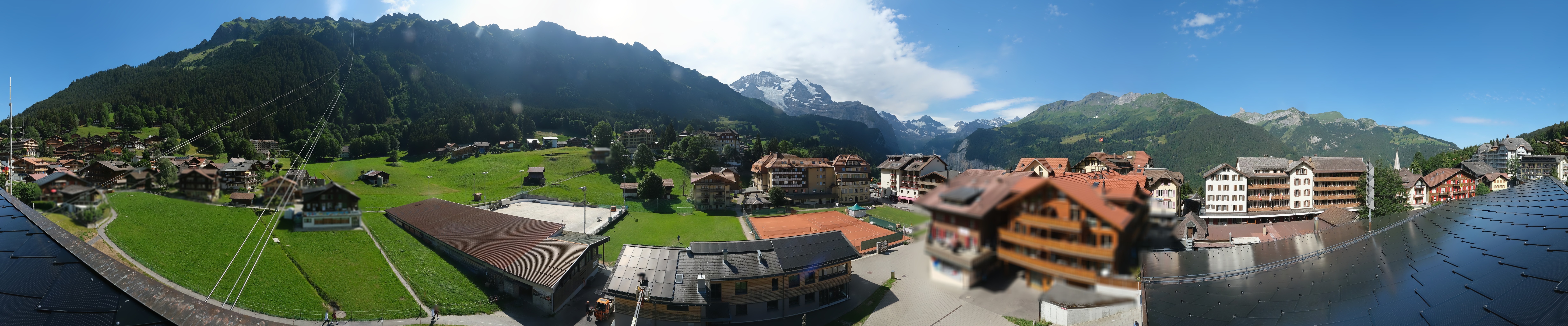 Archiv Foto Webcam Dorf Wengen