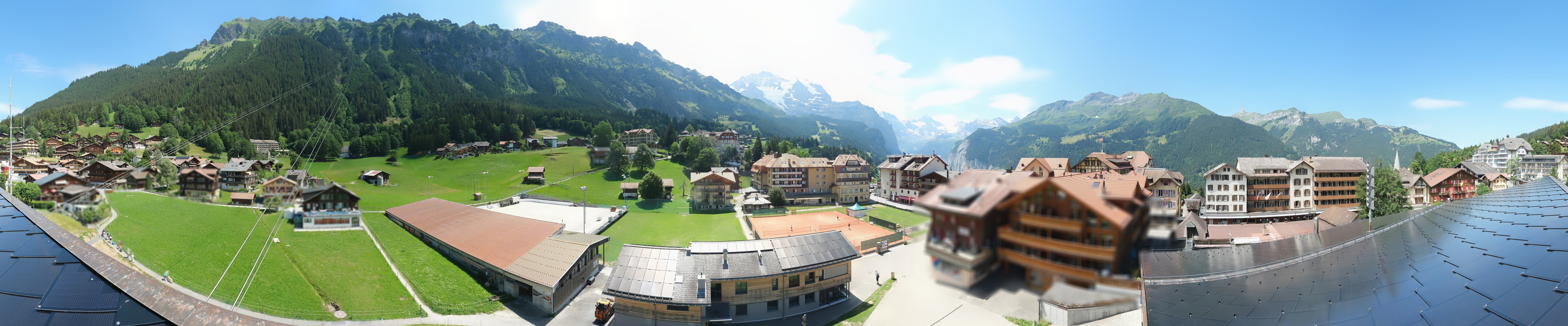 Archiv Foto Webcam Dorf Wengen