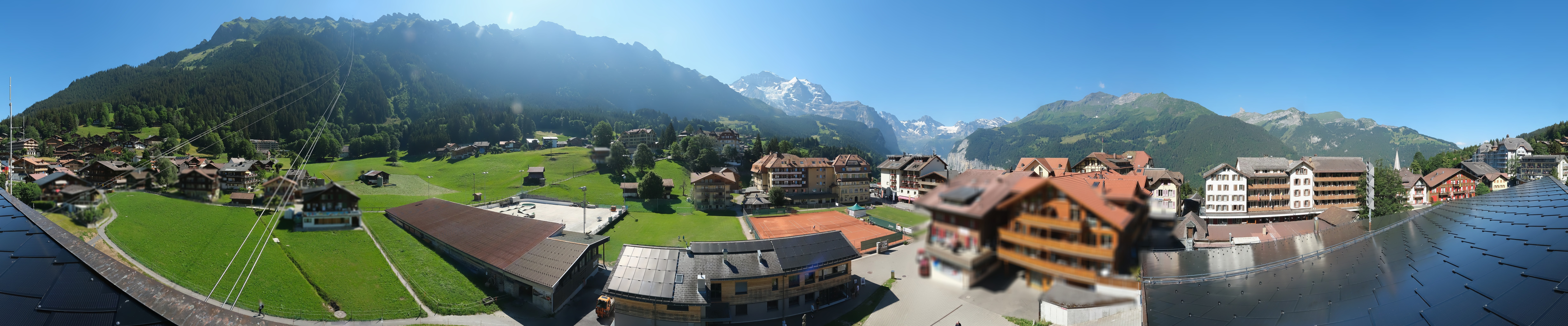 Archiv Foto Webcam Dorf Wengen