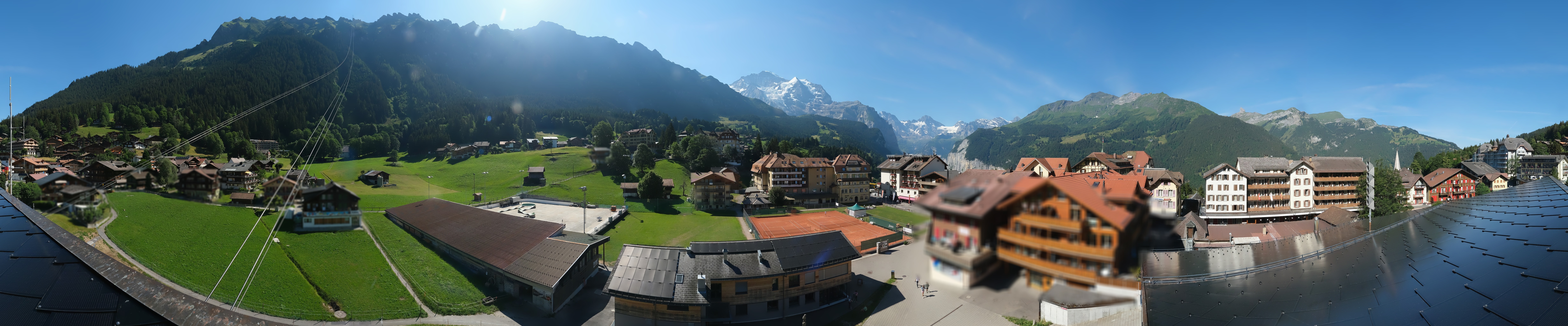 Archiv Foto Webcam Dorf Wengen