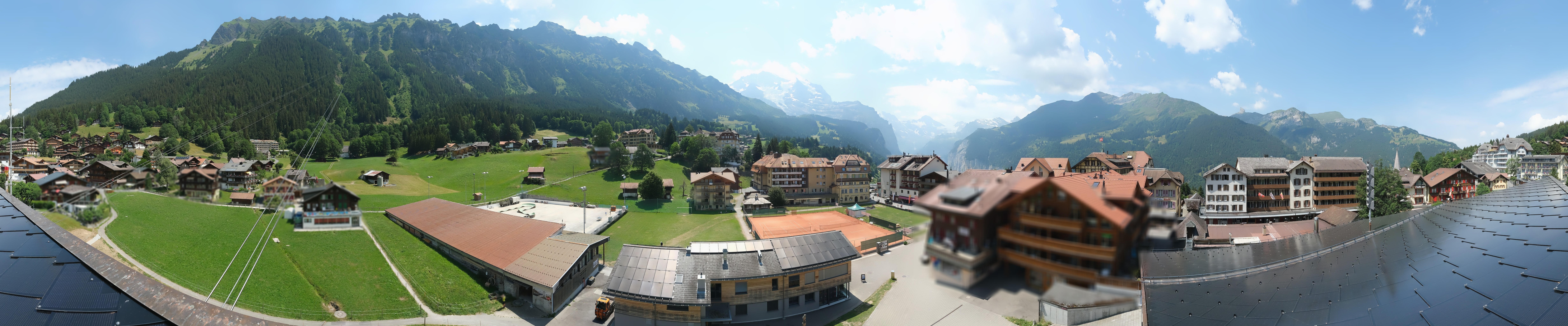 Archiv Foto Webcam Dorf Wengen