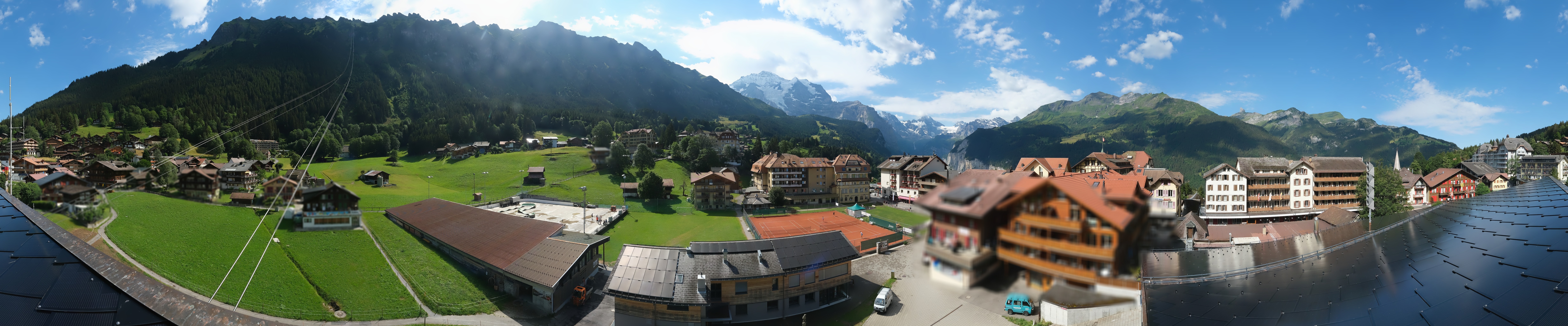 Archiv Foto Webcam Dorf Wengen