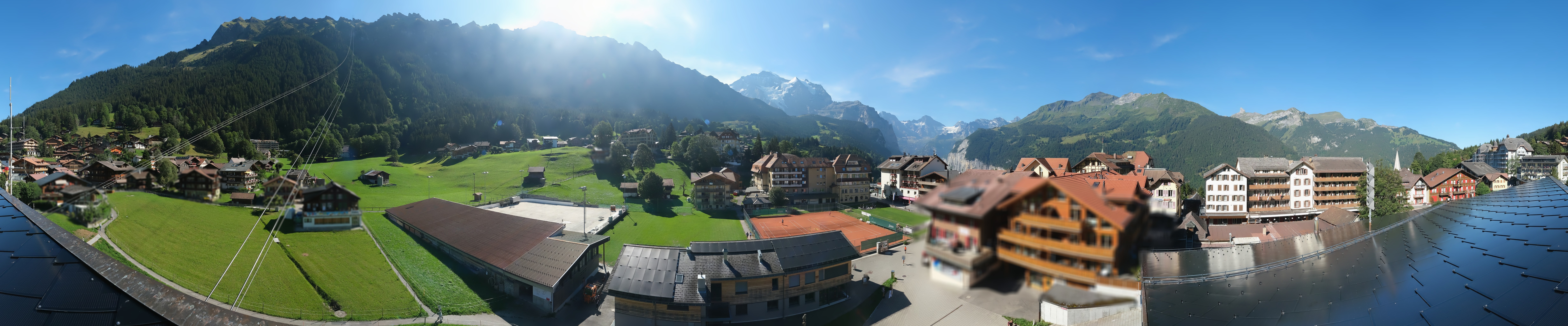 Archiv Foto Webcam Dorf Wengen