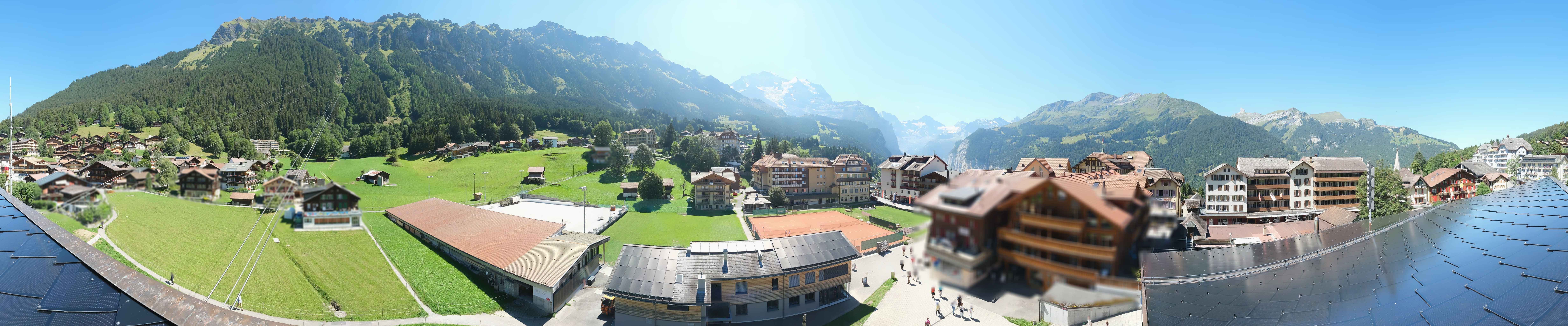 Archiv Foto Webcam Dorf Wengen